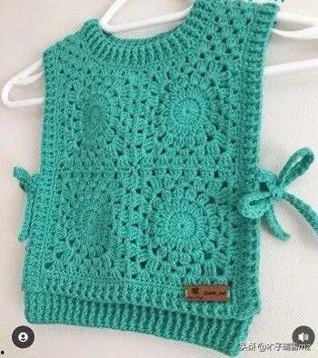 钩针钩成人背心视频大全,轻松学会制作时尚成人背心
